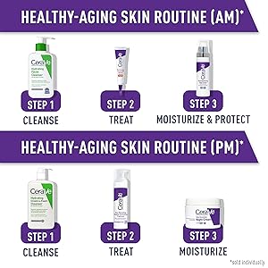 CERAVE SKIN RENEWING NIGHT CREAM, NIACINAMIDE, PEPTIDE COMPLEX, AND HYALURONIC ACID MOISTURIZER FOR FACE, 1.7 OUNCE, PACKAGING MAY VARY - Image 5